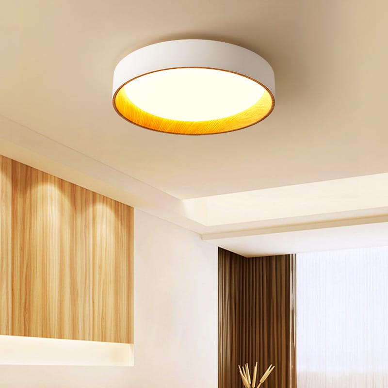 Modern Contracted Master Bedroom Guest Bedroom Wood Grain