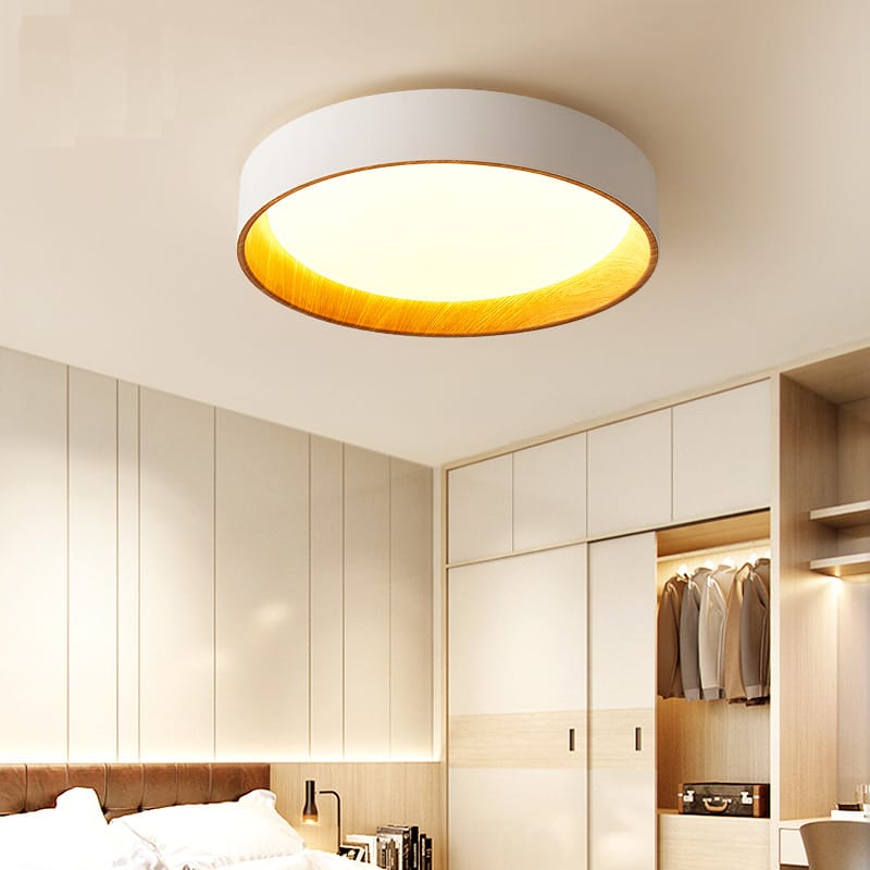 Modern Contracted Master Bedroom Guest Bedroom Wood Grain