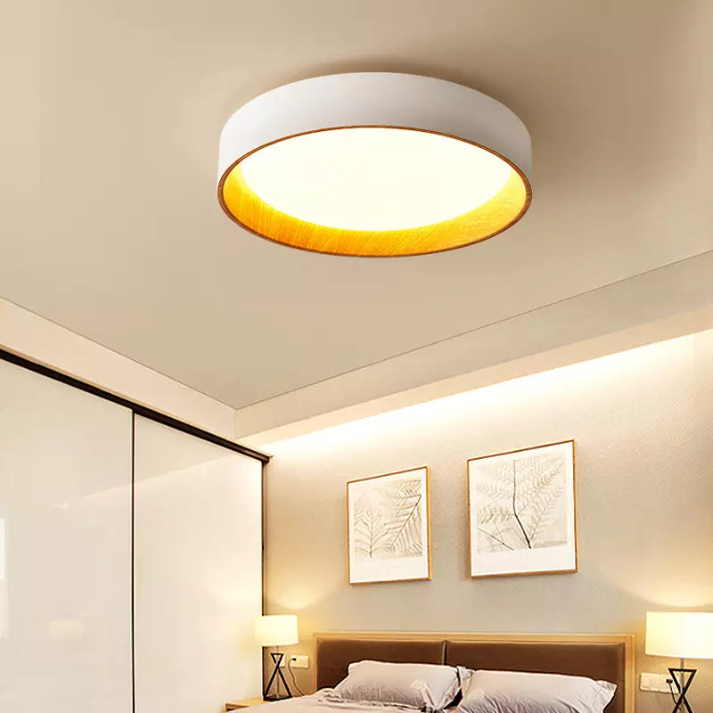 Modern Contracted Master Bedroom Guest Bedroom Wood Grain