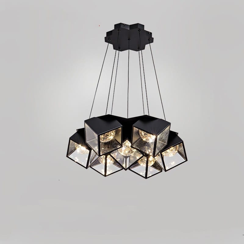 Home Bedroom Model Room Lamp Nordic Star Dining Chandelier