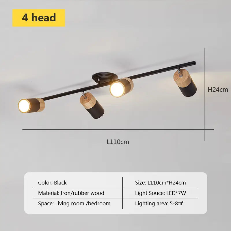 Scandinavian Minimalist Modern Track Lighting