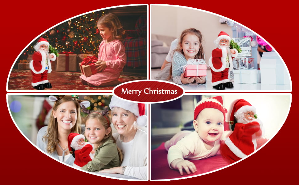 singing santa claus