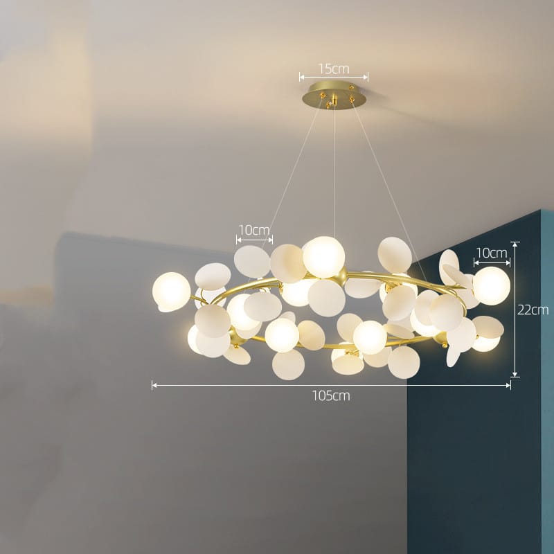 Nordic Chandelier Modern Minimalist Living Room Bedroom