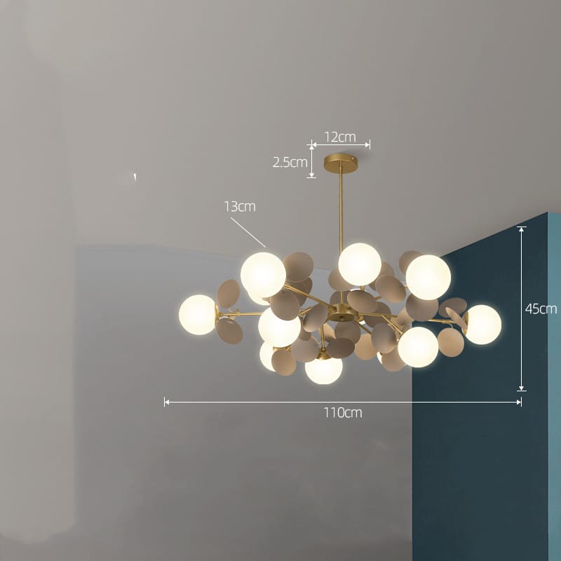 Nordic Chandelier Modern Minimalist Living Room Bedroom