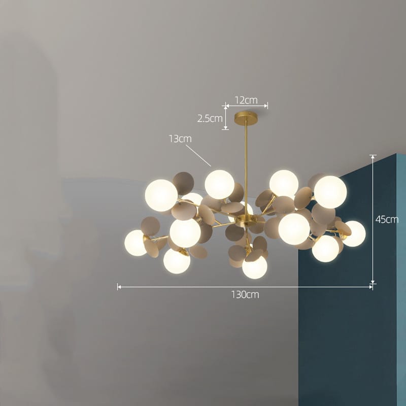 Nordic Chandelier Modern Minimalist Living Room Bedroom