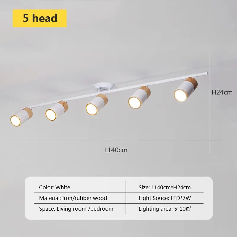 Scandinavian Minimalist Modern Track Lighting