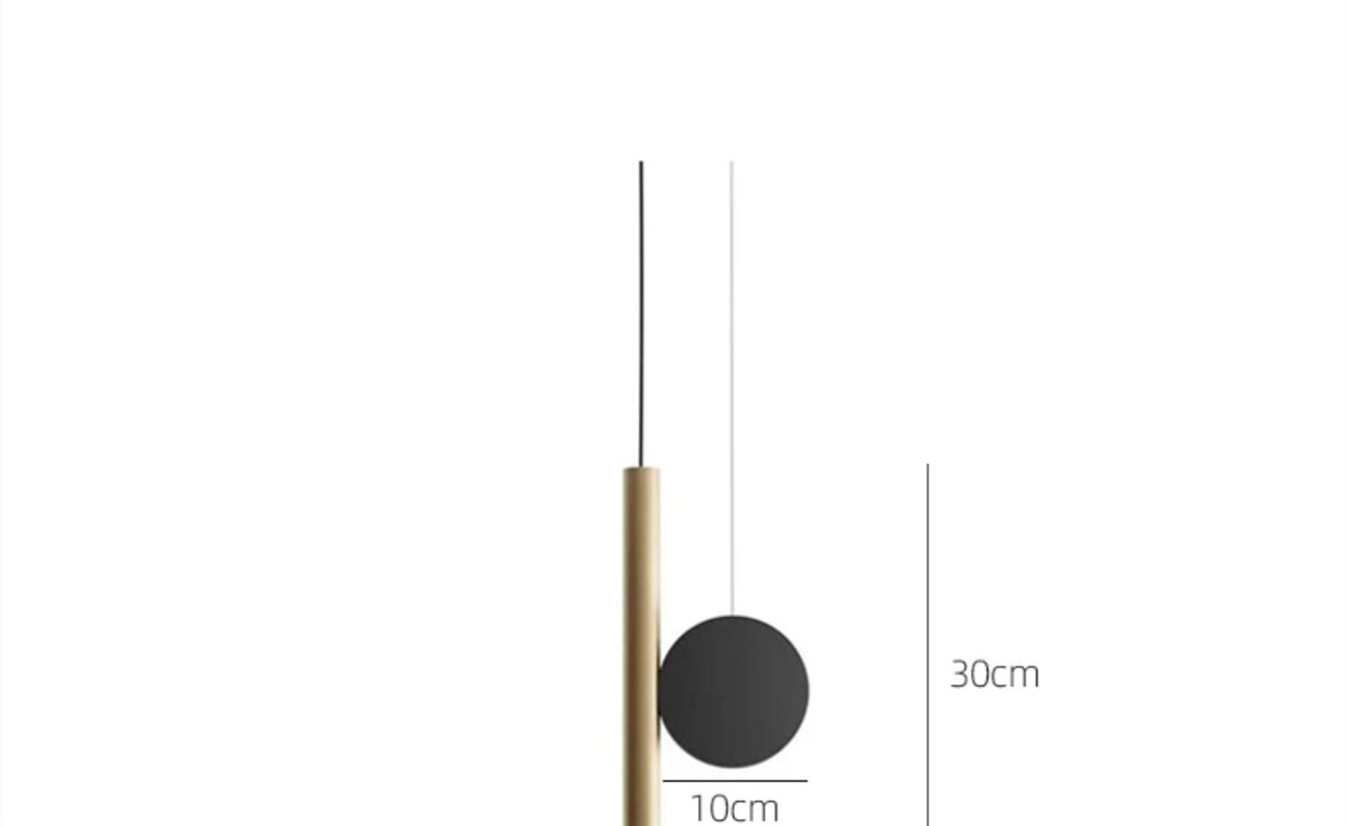 Minimalist Bedside Chandelier Creative Restaurant Magnetic