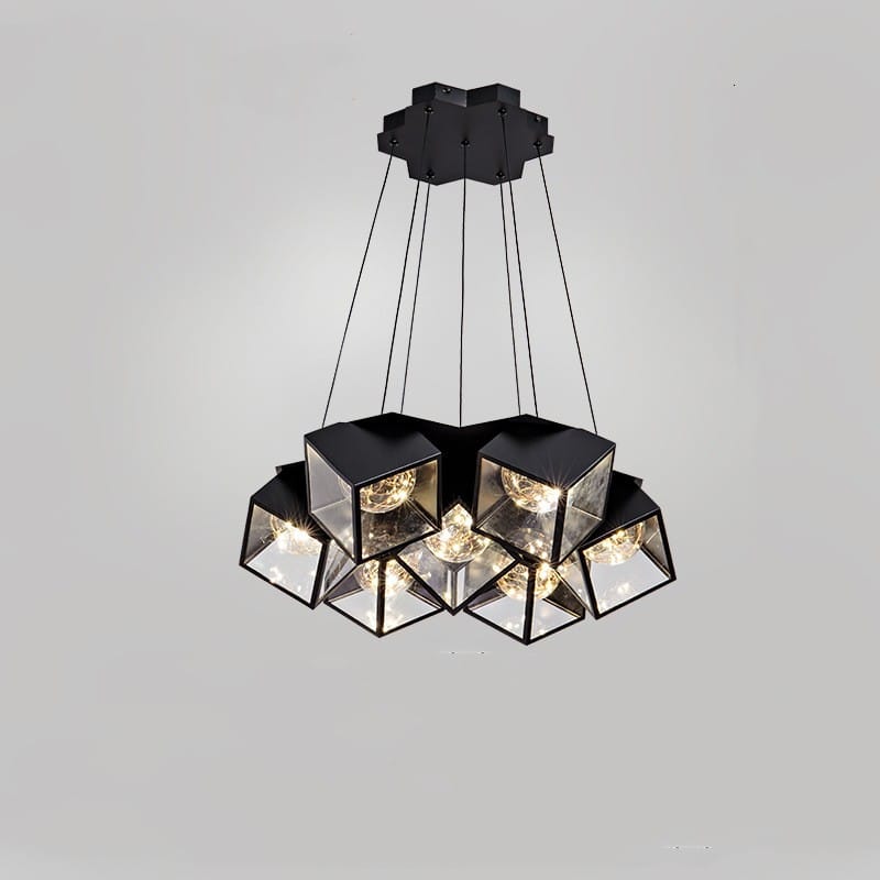 Home Bedroom Model Room Lamp Nordic Star Dining Chandelier