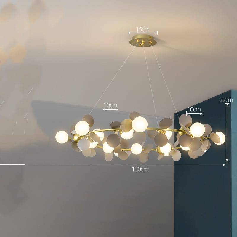 Nordic Chandelier Modern Minimalist Living Room Bedroom