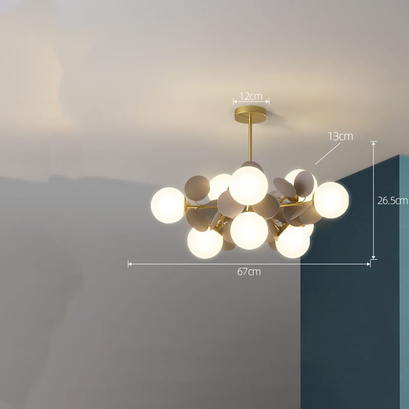Nordic Chandelier Modern Minimalist Living Room Bedroom