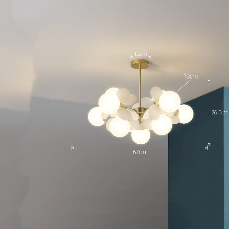 Nordic Chandelier Modern Minimalist Living Room Bedroom
