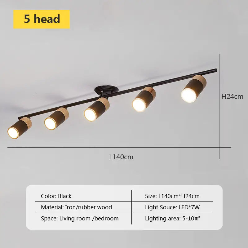 Scandinavian Minimalist Modern Track Lighting