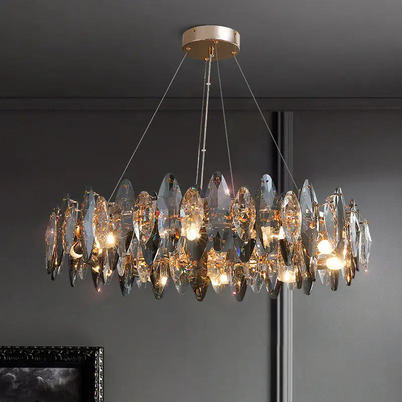 Living Room Light Luxury Crystal Modern Minimalist