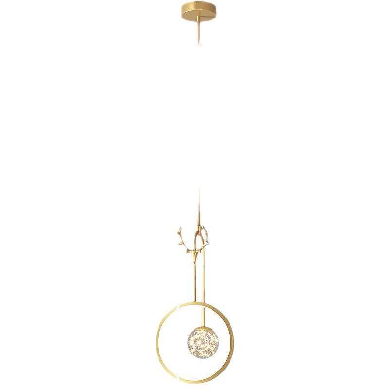 Bedside Lamp Light Luxury Antlers All Over The Sky