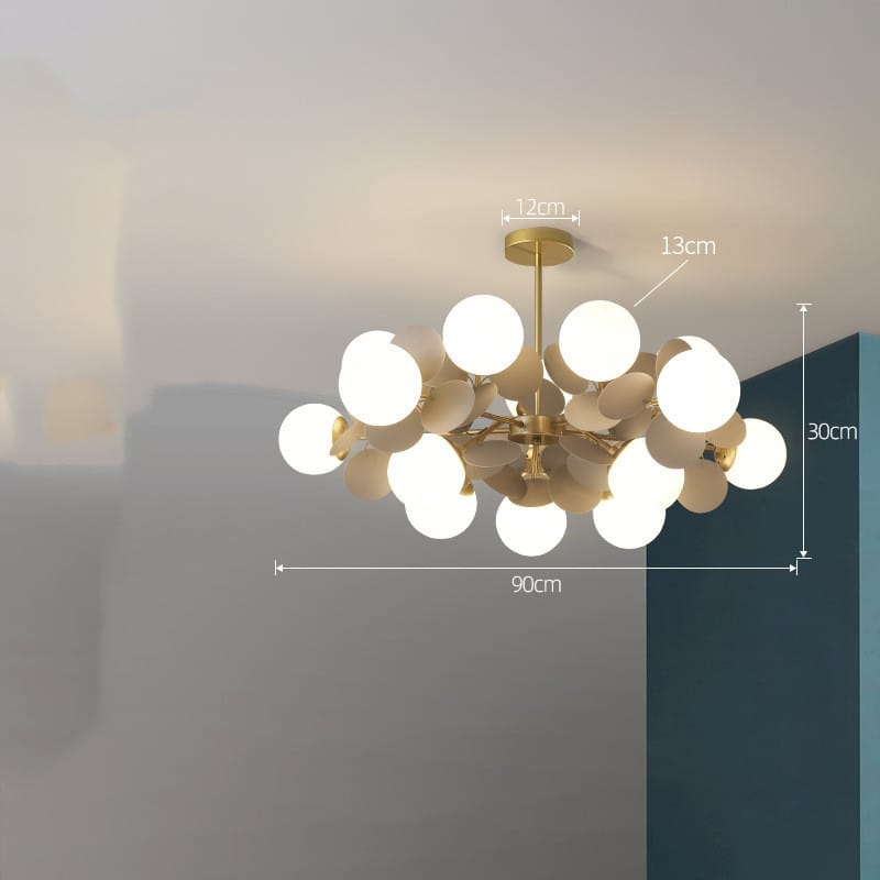 Nordic Chandelier Modern Minimalist Living Room Bedroom