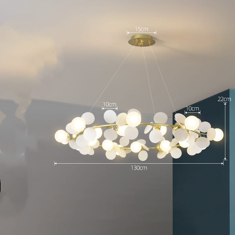 Nordic Chandelier Modern Minimalist Living Room Bedroom